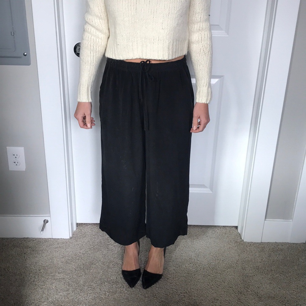 Joie | Silk Wide Leg Pant | S
